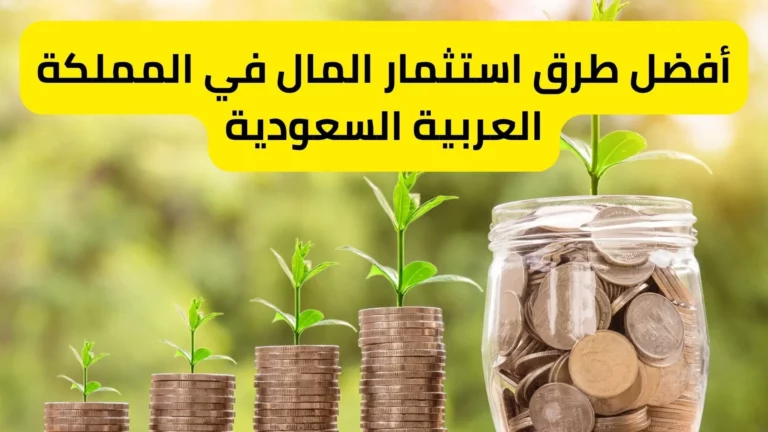 ما هي أفضل طريقة لاستثمار المال في السعودية ما هي أفضل طريقة لاستثمار المال في السعودية