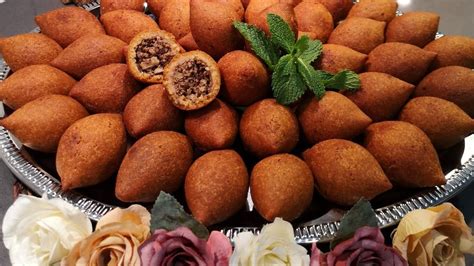 طريقة تقديم الكبة المقلية طريقة تقديم الكبة المقلية