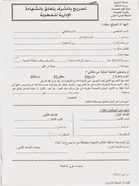 نموذج شهادة طبية للزواج بالمغرب pdf نموذج شهادة طبية للزواج بالمغرب pdf