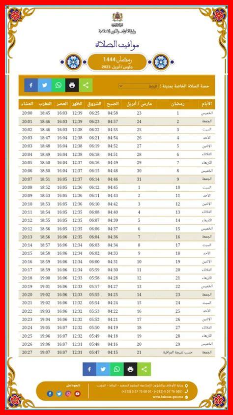 توقيت الصلاة المضيق 2024 توقيت الصلاة المضيق 2024