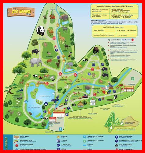 خريطة حديقة حيوان خريطة حديقة حيوان