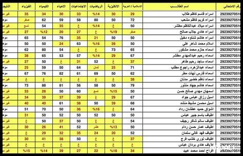 كيفية قراءة نتائج السادس الإعدادي PDF 2025