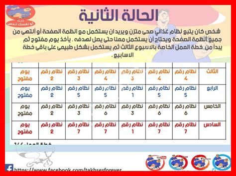 نظام انقاص الوزن نظام انقاص الوزن