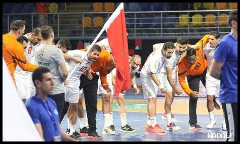 منتخب كرة اليد المغربي يتأهل لنصف نهائي بطولة أفريقيا