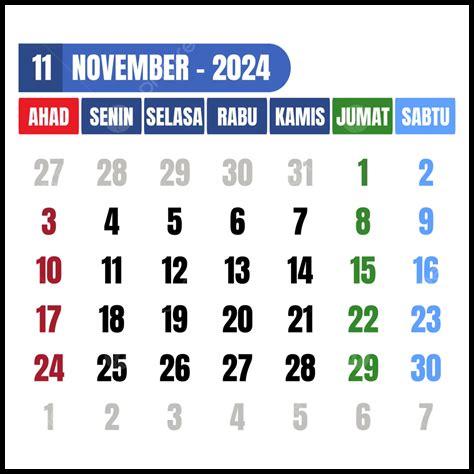 توقعات شهر نوفمبر 2024