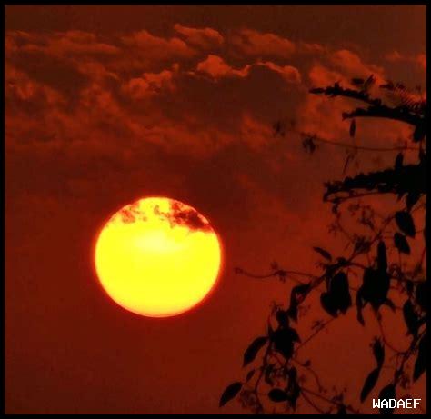 غروب الشمس شهر نوفمبر