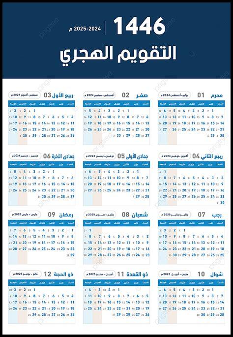 تقويم سنة 2025 هجري وميلادي