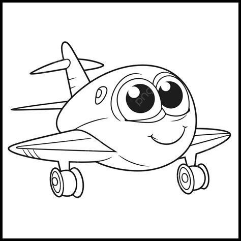 طائرة للتلوين