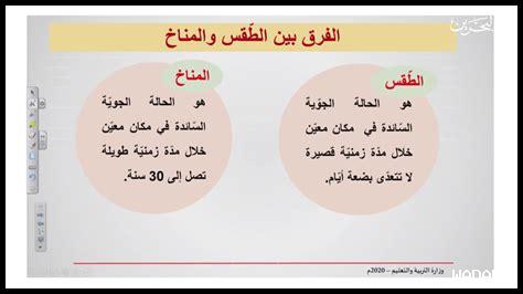 هل هناك علاقة بين المناخ وبركة الوقت